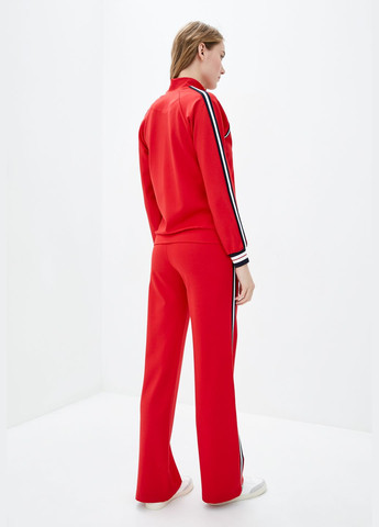 Жіночий спортивний костюм червоний з контрастними лампасами. ORA (282737200)