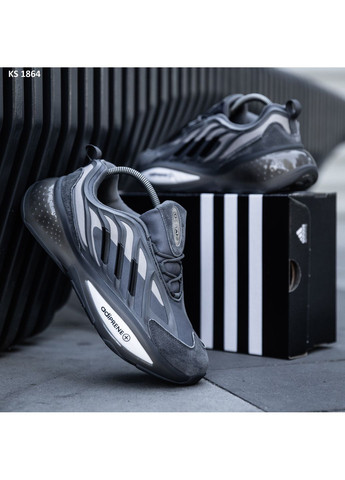 Комбіновані Осінні кросівки чоловічі adidas ozrah адідас No Brand