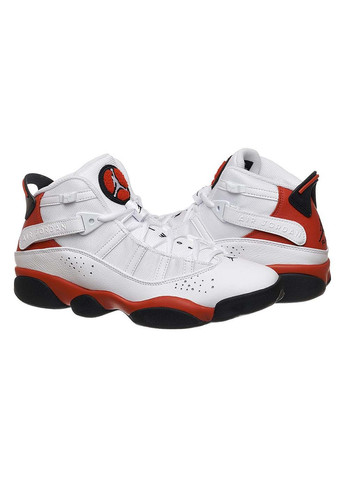 Цветные демисезонные мужские кроссовки 6 rings разноцветный Jordan