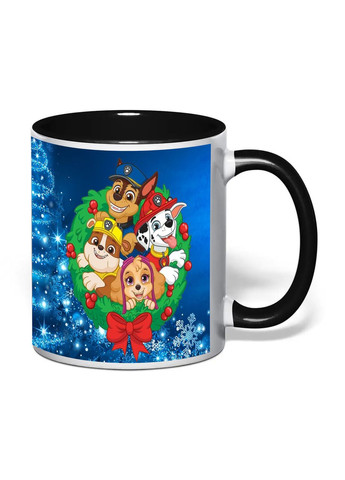 Чашка з друком "Щенячий патруль" №2 330 мл (колір чорний) (35190) No Brand (371897451)