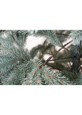 Новорічна ялинка штучна лита Ковалівська 210 см Блакитна 4829221300210 Siga Group (317305279)