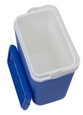 Ізотермічний контейнер Adriatic 12 л синій термобокс для пікніка та дачі охолоджуючий термоіндикатор ProDobro (367266942)