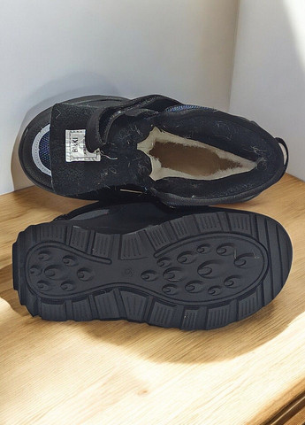 Термо черевики дутики зимові для хлопчика на овчині липучках 01210А Biki (305391852)