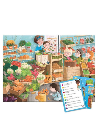 Дитячий пазл Шукай та знаходь "Дарунки осені" 300666, 80 елементів No Brand (365638692)