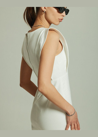 Білий кежуал сукня міні QUZU