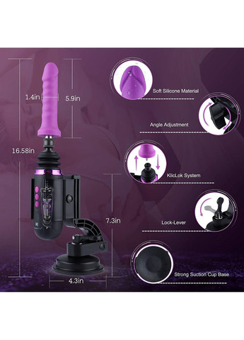 Мини секс-машина Mini Capsule Sex-Machine Hismith (316252498)
