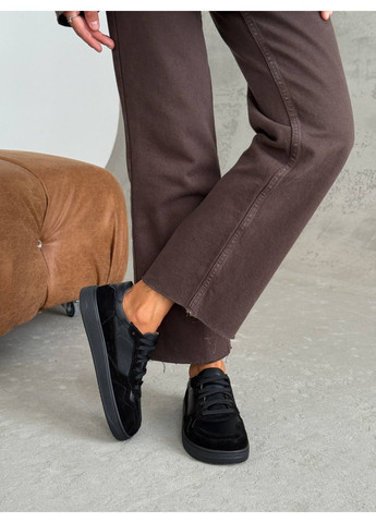 Черные кеды nikart • черные No Brand