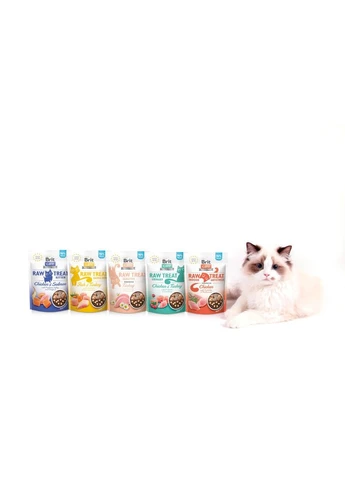 Лакомство для кошек Brit Raw Treat Freeze-dried Urinary для мочевыделительной системы с курицей и индейкой 40 г Brit Care (399748442)