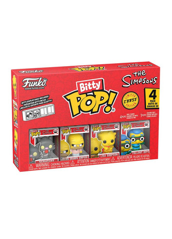 Набор игровых фигурок Bitty POP! - Царапка (4 фигурки в асс.) Funko (342753595)