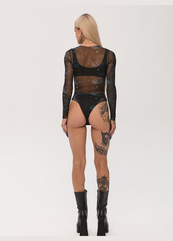 Боді зі стрейч сітки з принтами "Сінтра" No Brand (344447030)