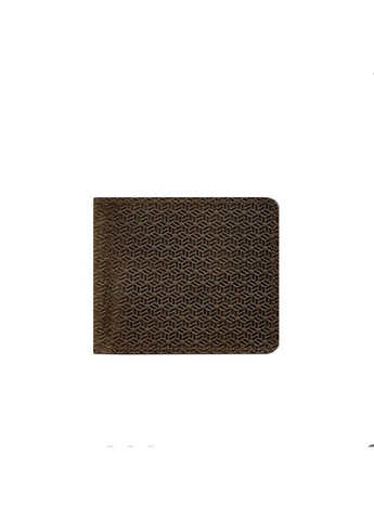 Чоловіче шкіряне портмоне темно-коричневе 1.0 затиск для грошей Карбон (A-026202) BlankNote (328444959)