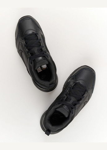 Черные всесезонные кроссовки мужские defy all day dm7564-002 весна-лето кожа текстиль черные Nike