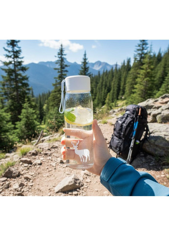 Компактная бутылка для воды 560 мл. Голубая No Brand (296101750)