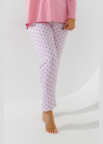 Рожева зимня піжама жіноча 40636 рожевий shop (2000990823366) SEYKOTEKS