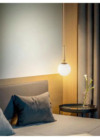 Люстра підвісна на 1 лампочку 27050 Латунь 40-100х15х15 см. Sunnysky (335975431)