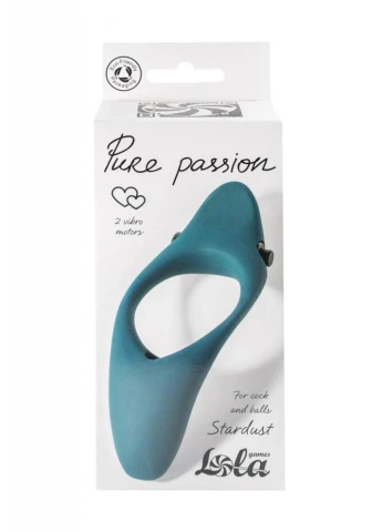 Эрекционное кольцо с вибрацией Pure Passion Stardust, 13 см ( ) Lola Games (374869695)