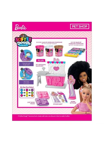 Тісто для ліплення з формами Barbie Зоомагазин (34041CRA) Cra-Z-Art (380339665)