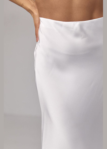 Белая повседневный юбка Lurex