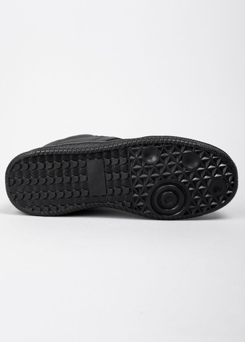 Черные кеды женские кожаные зимние hb610-5 черные 344716 Power