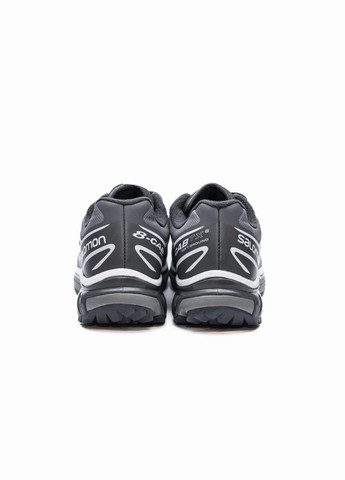 Серые зимние кроссовки зимние мужские salomon xt-6 winter gore-tex gray termo fleece | саломон хт-6 серые термо с флисом No Brand