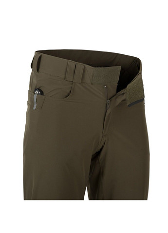 Темно-зеленые спортивные, повседневный, кэжуал демисезонные брюки Helikon-Tex