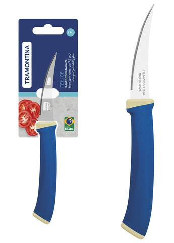 Ніж FELICE blue д/томатів 7,6см (23495/113) Tramontina (365276515)