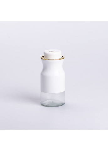 Набор для специй на подставке с бутылками для масла и уксуса 8 предметов Белый Yiwu (360454988)