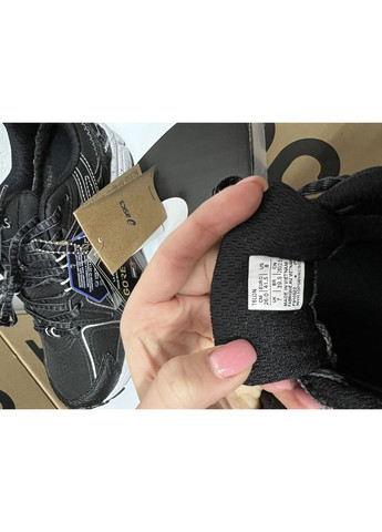 Сірі Осінні кросівки чоловічі asics gel-kahana 8 black grey gor-tex асікс гель кахано No Brand