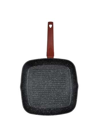 Сковорода Grill "Cherry" Lava-Stone 24 x 24 см (PR-2110-24) Pepper Grill &quot;Cherry&quot; Lava-Stone 24 x 24 cм (369879405)