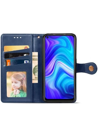 Кожаный чехол-книжка Gallant (PU) для Xiaomi Redmi Note 9 / Redmi 10X Зеленый Getman (396892371)