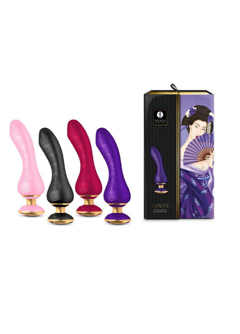 Вібратор для точки G Sanya Raspberry: Гнучкий стовбур, Яскравий дизайн, Ідеальна G-spot стимуляція Shunga (371391301)