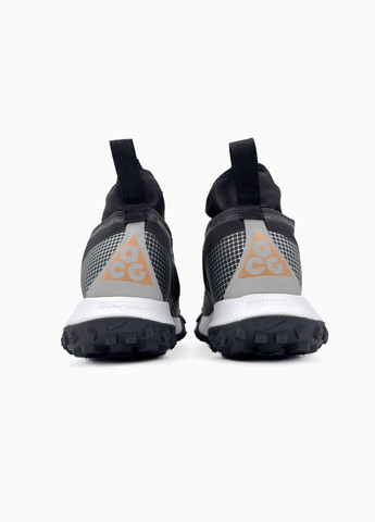 Черные демисезонные кроссовки мужские nike acg mountain fly gore-tex black | найк асж маунтин флай черные No Brand