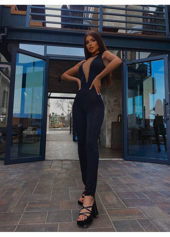 Розкішний сілуетний комбінезон💣🤩 Luna чорний