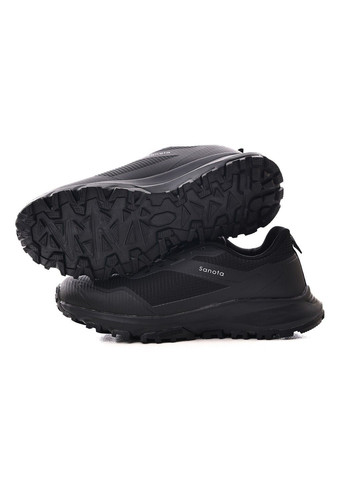 Черные кроссовки мужские SANOTA