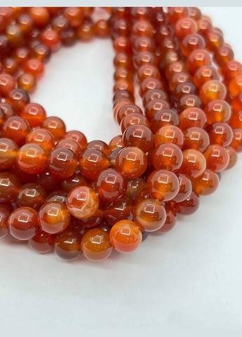 Сердолик на нити без застежки 10 мм 40 см No Brand (327072015)