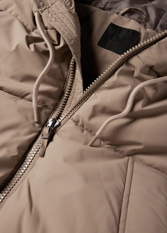 Светло-коричневая зимняя куртка C&A