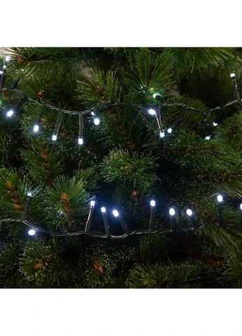 Гирлянда электрическая 200 LED 10 м холодный белый Chomik (396854476)
