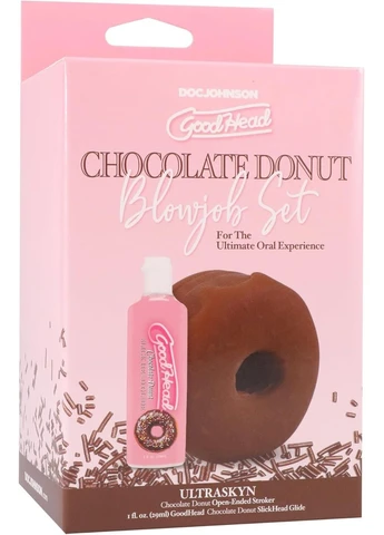 Набор для минета GoodHead Chocolate Donut Blowjob Set Doc Johnson (400438468)
