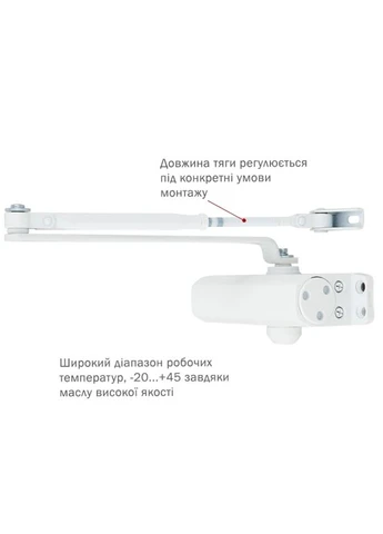 Дотягувач *9900 9903 GLOSSY_WHITE Ryobi (389149313)