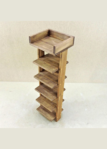 Полиця для взуття з дерева Лугано мускат (ПДО-000707) No Brand (327869611)