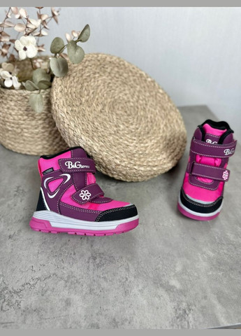 Розовые зимние термушки для девочек от тм bg termo B&G