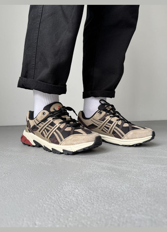 Бежеві Зимовий кросівки зимові чоловічі asics gel-sonoma winter beige bordo gore-tex termo | асікс гель-сонома бежеві бордові термо No Brand