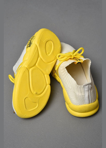 Бежевые демисезонные кроссовки детские бежевого цвета Let's Shop