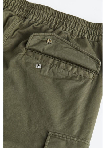 Зеленые повседневный демисезонные брюки H&M