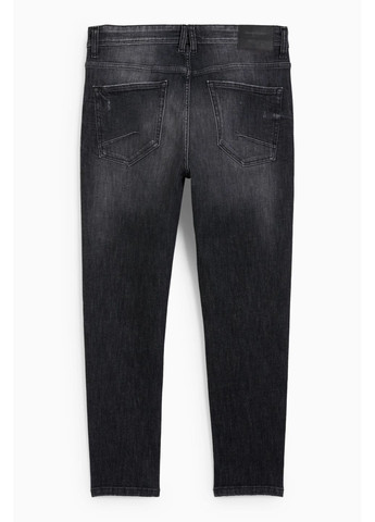 Серые демисезонные джинсы carrot C&A