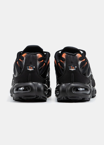 Чорні всесезон кросівки чоловічі nike air max tn plus x napoli black | найк аір макс тн плюс чорні No Brand