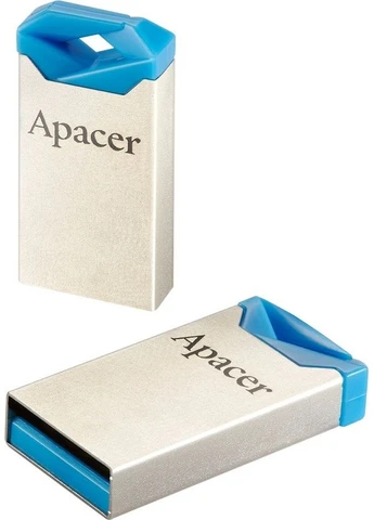 Флеш-накопитель USB 32GB AH111 Silver/Blue (AP32GAH111U-1) Apacer (371634074)