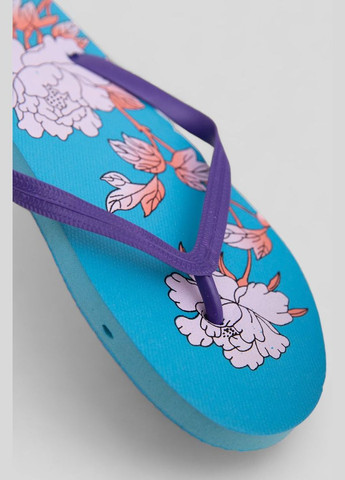 Фиолетовые пляжные вьетнамки женские Ager