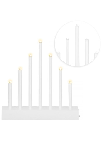 Декоративний світильник (свічник) на батарейках 7 LED Springos cl0851 (275095372)