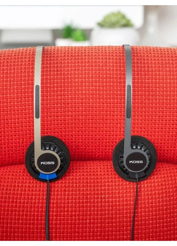 Наушники On-Ear KPH40 Utility, 3.5 mini-jack, 1.2м, Серый Koss (386364494)